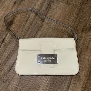 Kate Spade vintage white Patent Mini Bag